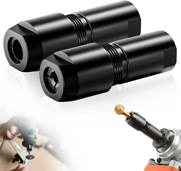 🔥3MM & 6MM (1/8" & 1/4") Winkelschleifer-auf-Geradschleifer-Adapter 