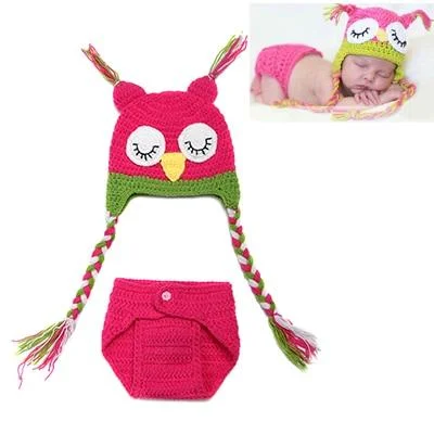 Crothet Newborn Photography Props Knitted Photography Accessories Baby Boys Girls Costume Newborn Photographie 42 Model Optional