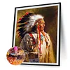 Diamond Painting -DIY Round Drill Old Indian