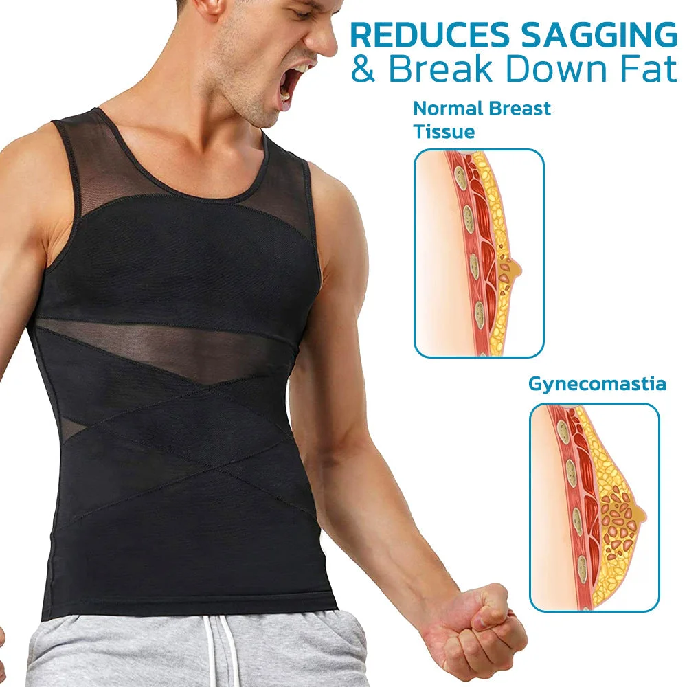 GFOUK&trade; GKTY Gynecomastia Compress Tank Top