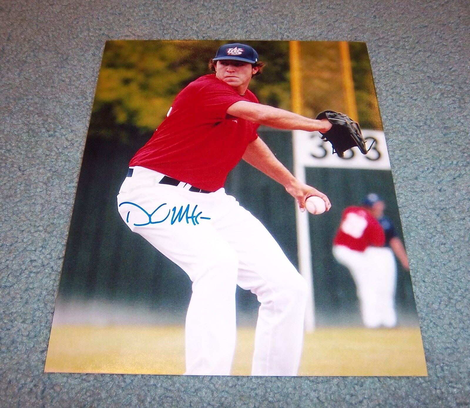 San Diego Padres Daniel Moskos Signed Autographed 8x10 Photo Poster painting Pitt Pirates B