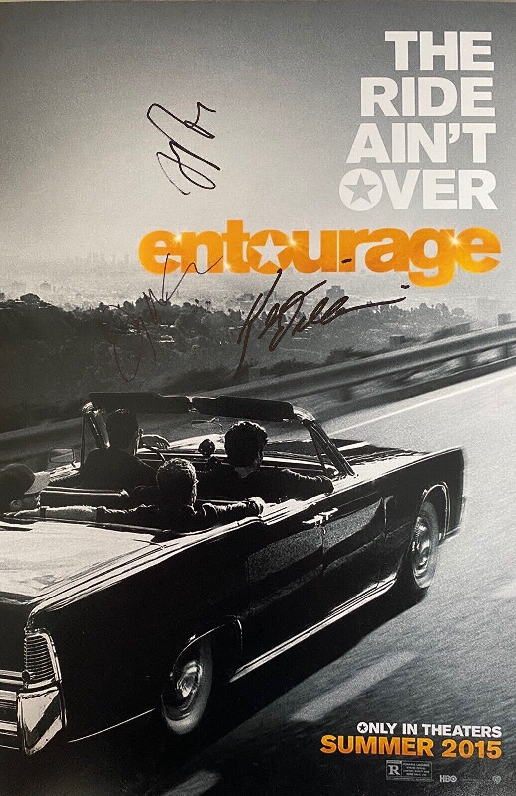 Piven, Ferrara & Dillon Genuine Hand Signed Entourage 15x10 Photo Poster painting