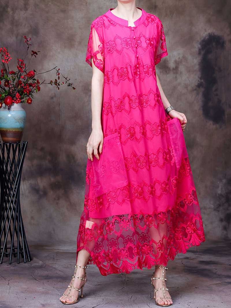 Breath You Take Floral Maxi Dress
