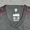 2007/2008 Retro Long Sleeve Manchester United Third Away Football Shirt 1:1 Thai Quality Kids Size