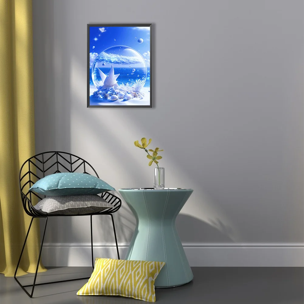 Diamond Painting - Full Round Drill - Beach(30*40cm)