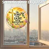 Diamond Painting Acrylic Single-Sided Drill Cross Bible Verse Sign Pendant for Home Decor