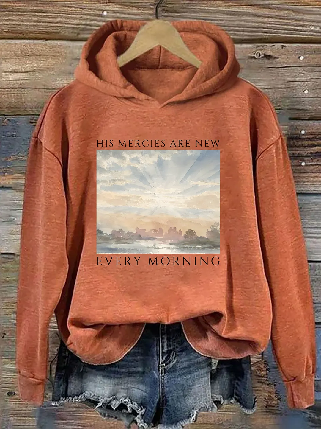 His Mercies Are New Every Morning Hoodie