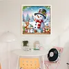 【Limited Stock Sale】Cute Snowman And Elk-11CT Stamped Cross Stitch 50*50cm/19.69*19.69in tapestrymarket