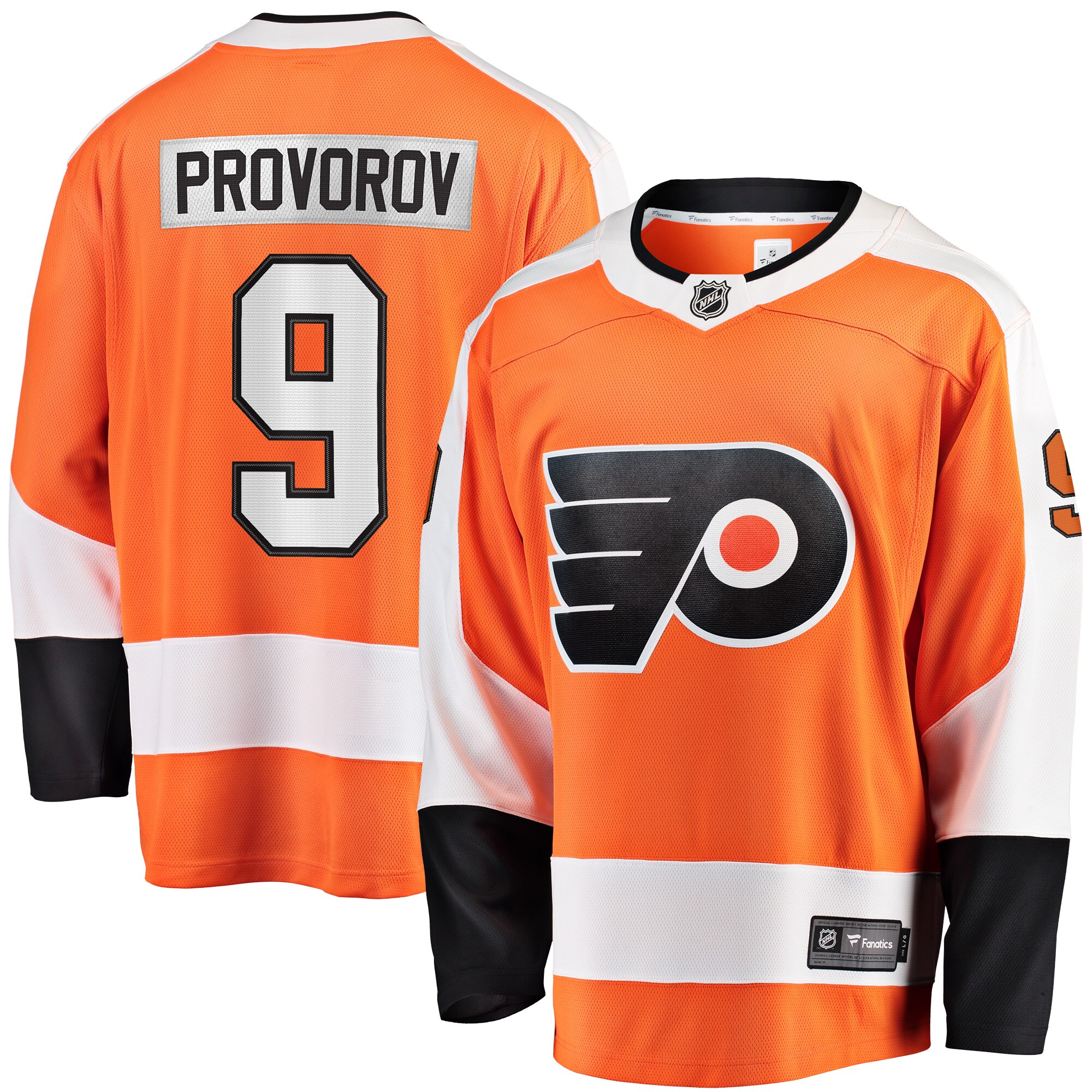 Ivan Provorov Philadelphia Flyers Fanatics Home Breakaway Jersey &ndash; Orange mysite