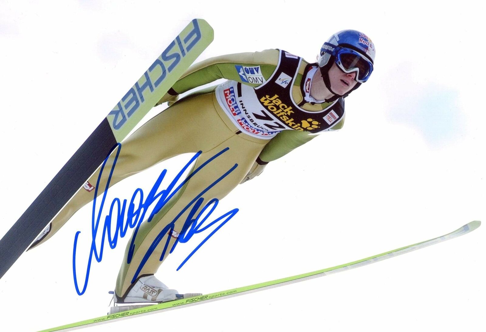 Thomas Morgenstern SKI JUMPER autograph, In-Person signed Photo Poster painting