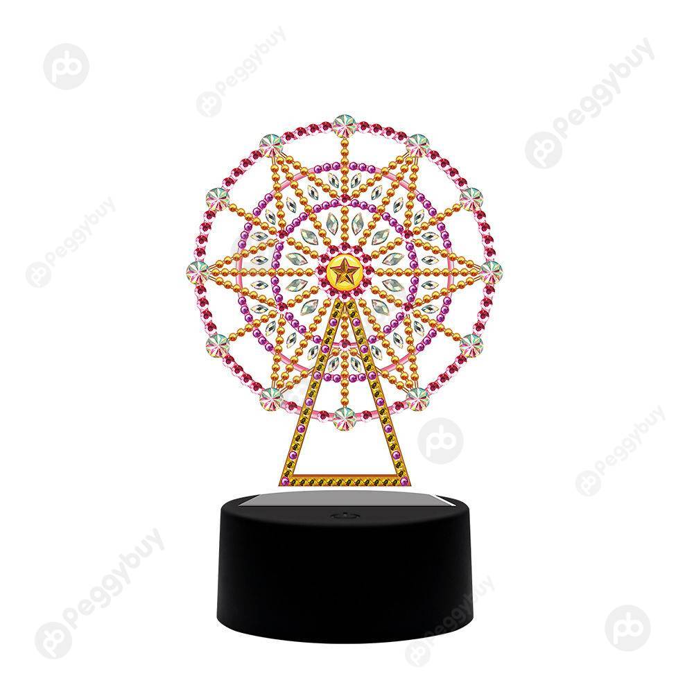

Sky Wheel-DIY Creative Diamond LED Lamp, 501 Original