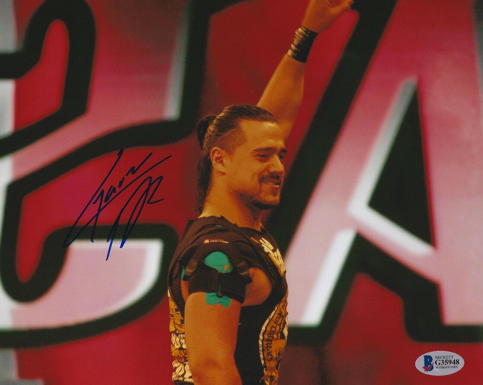 Angel Garza Jr Signed 8x10 Photo Poster painting BAS Beckett COA AAA WWE NXT Picture Autograph 3