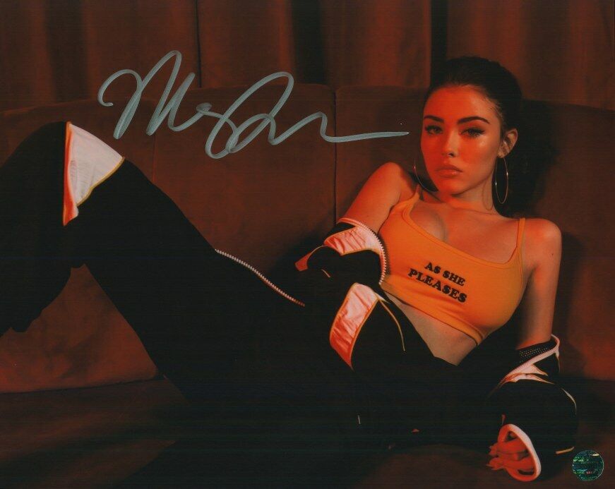 MADISON BEER Autographed Original 8x10 Photo Poster painting LOA TTM