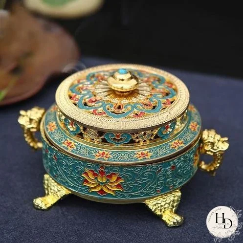 All-metal incense Holder incense Burner home indoor aromatic creative tea ceremony ornaments