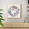 11CT Bird garland-Stamped Cross Stitch 40*40cm/15.75*15.75in