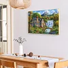 Diamond Painting -DIY Full Square Drill Waterfall House