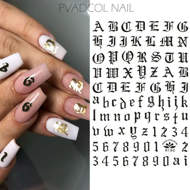 Money Dollar Wealthy Rich Style Nail Art Stickers Decals Manicure Tips Self Adhesive Transfer Slider Nail Decoration Accessories-Nail Inspo