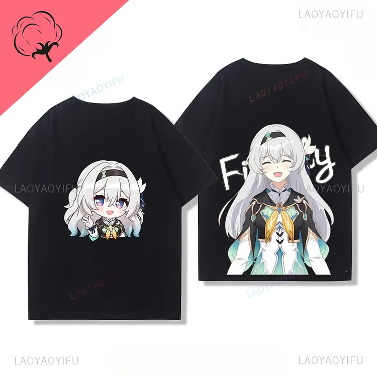 Honkai: Star Rail T-Shirt 2種セット Honkai Star Rail Firefly Star Rail T-Shirt