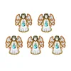 DIY Diamond Painting Keychain-5pc Angel