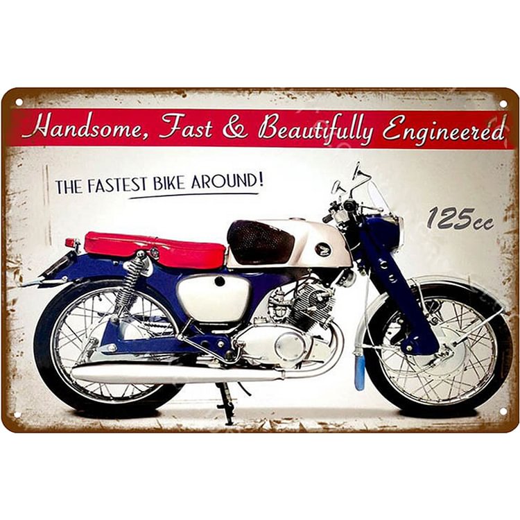 【20*30cm/30*40cm】Motorcycle - Vintage Tin Signs/Wooden Signs