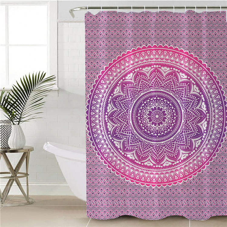 

Mandala - Print Shower Curtain, 180*180cm, 501 Original