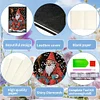 DIY Santa Claus Special Shaped Diamond Painting Notebook