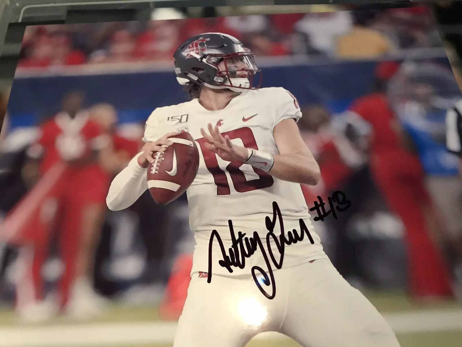 Anthony Gordon Washington State Cougars signed autographed 8x10 football Photo Poster painting B