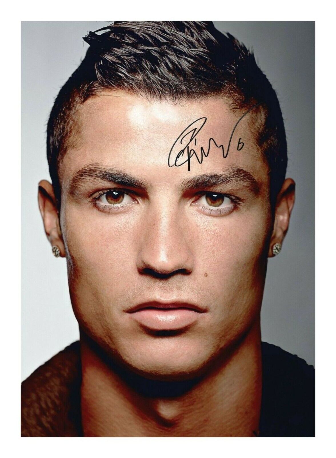 CRISTIANO RONALDO AUTOGRAPH SIGNED PP Photo Poster painting POSTER