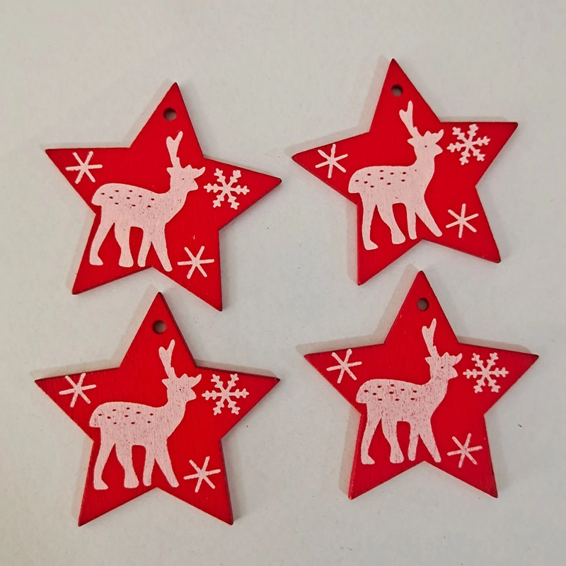 Factory Direct Crafts Creative Wooden Christmas Gift Interior Decorations Home Pendant DIY Accessories