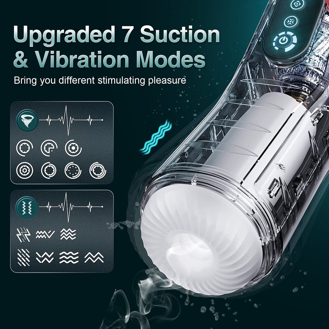Pleasure Relaxing Paradise~7 Suction and Vibrations Automatic 