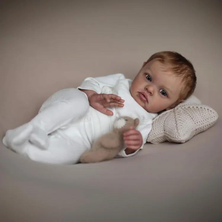  [New] 20'' Realistic and Lifelike Reborn Baby Girl Zaddin with Heartbeat & Coos - Reborndollsshop®-Reborndollsshop®