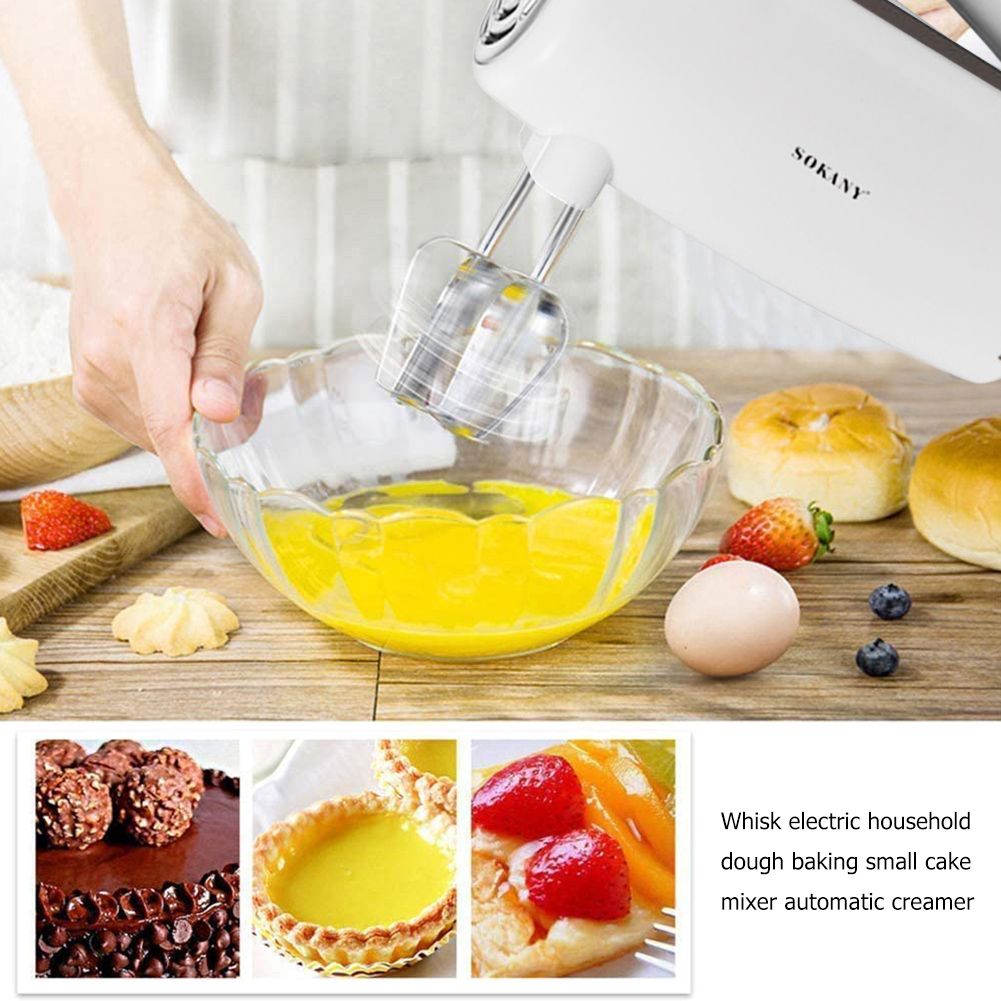 

500W Electric Food Mixer Multifunction Dough Blender Egg Beater Cream Whisk, 956, 501 Original