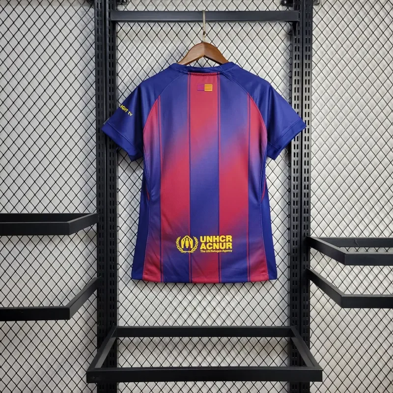 25/26 Barcelona Home Women Football Shirt Thai Quality