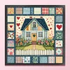 Cross Stitch - 11CT Full Stamped - House(50*50cm)、[Everydayedeals]