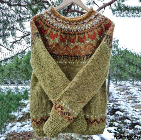 Fashionable and Effortless winter Pullover