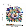 DIY Partial Special Shaped Drill Diamond Painting-Flower