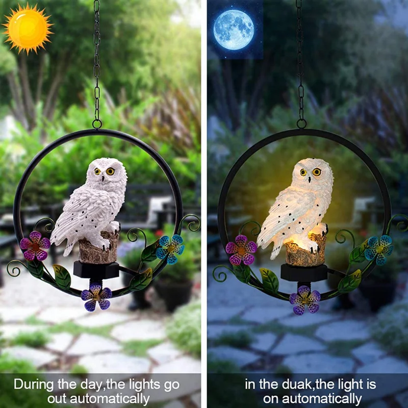 Owl Solar Light Garden Solar Lights