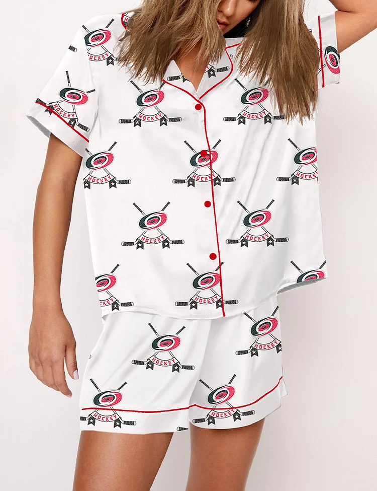 Women's Carolina Hurricanes Hockey Pajama Set
