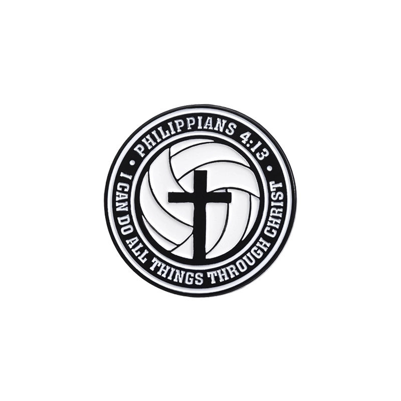 IG Style Cartoon Style Pin Book Letter Heart Shape Alloy Plating Unisex Brooches