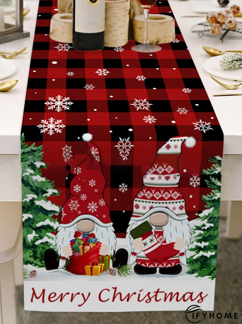 Christmas Table Tarps Party Decorations | IFYHOME