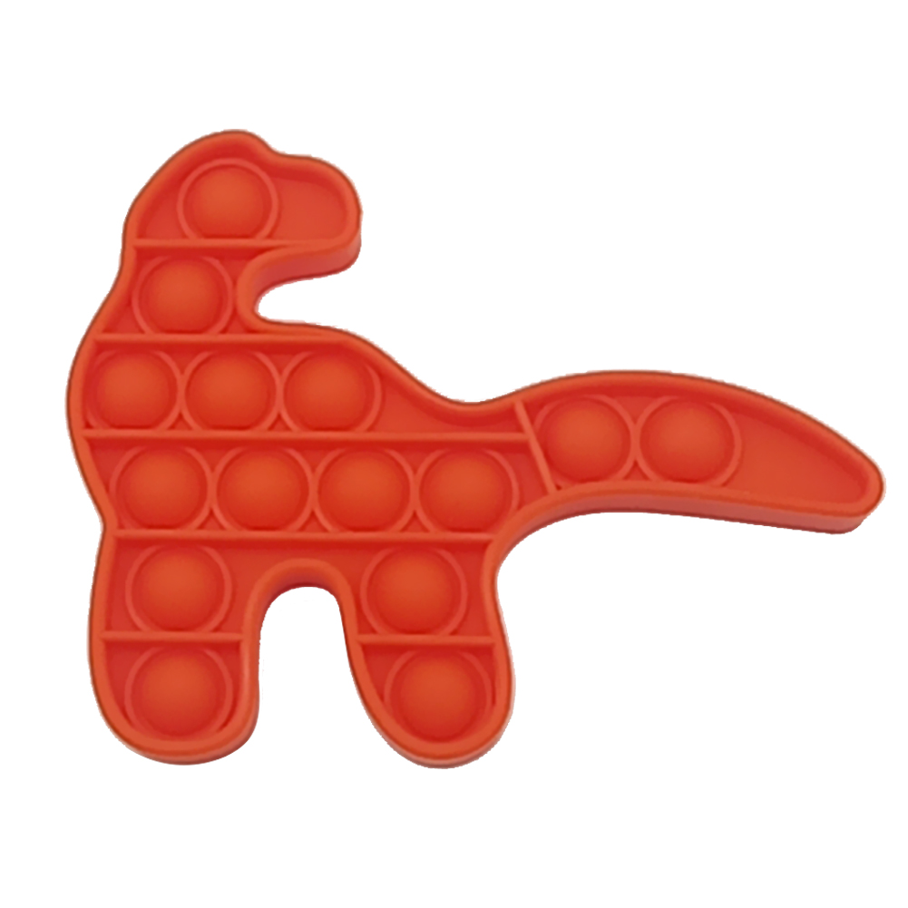 

Orange Dinosaur - Pop It Fidget Toy, 501 Original