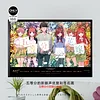 Decorative Paint of &rlm;Original series Voice Actors's Signatures 5Toubun no Hanayome - 5Toubun no Hanayome Decorative Painting - Mystical Art Studios