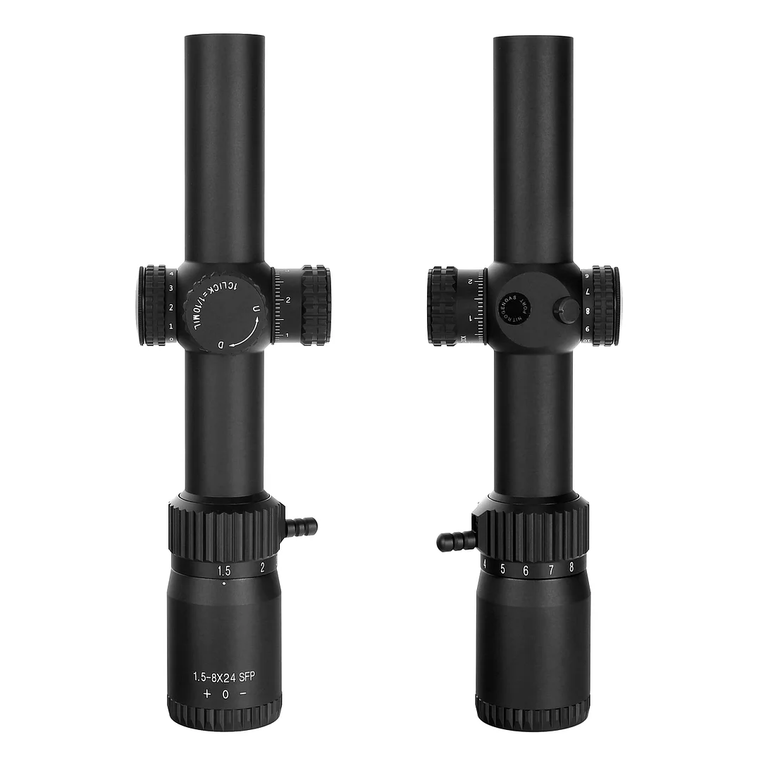 ohhunt® 1.5-8X24 IR 30MM SFP Red Illuminator Tactical Scope