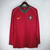 2006 Retro Long Sleeve Portugal Home Football Shirt love fball