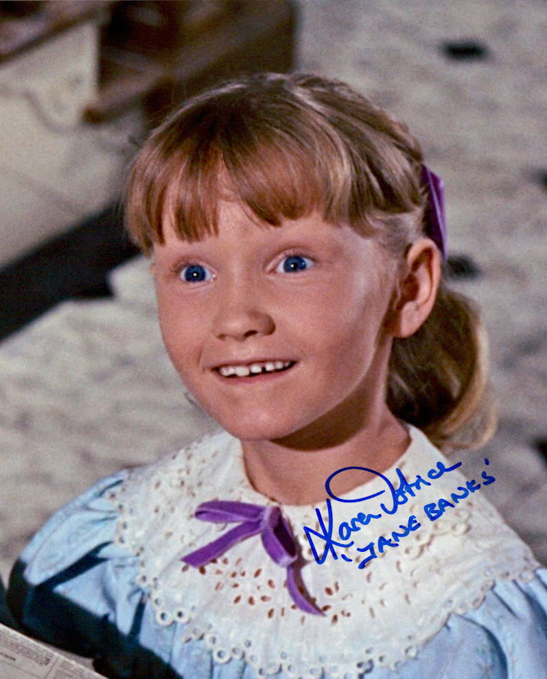 Karen Dotrice (Mary Poppins') signed authentic 8x10 Photo Poster painting COA