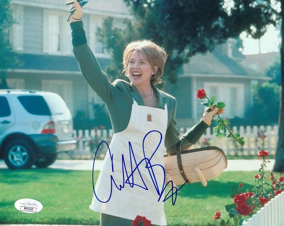 Annette Bening autographed signed autograph American Beauty 8x10 movie Photo Poster painting JSA