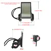 E-bike Display 24-48V Waterproof Electric Scooter Panel Screen for Electric Bike