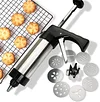 Stainless Steel Cake Cream Decorating Sets Cookie Making Machine Nozzles Mold