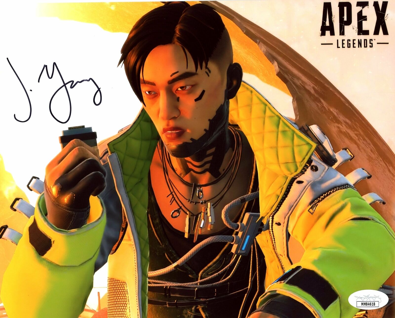 Johnny Young Apex Legends 8x10 Photo Poster painting Signed Autographed JSA Certified COA Auto