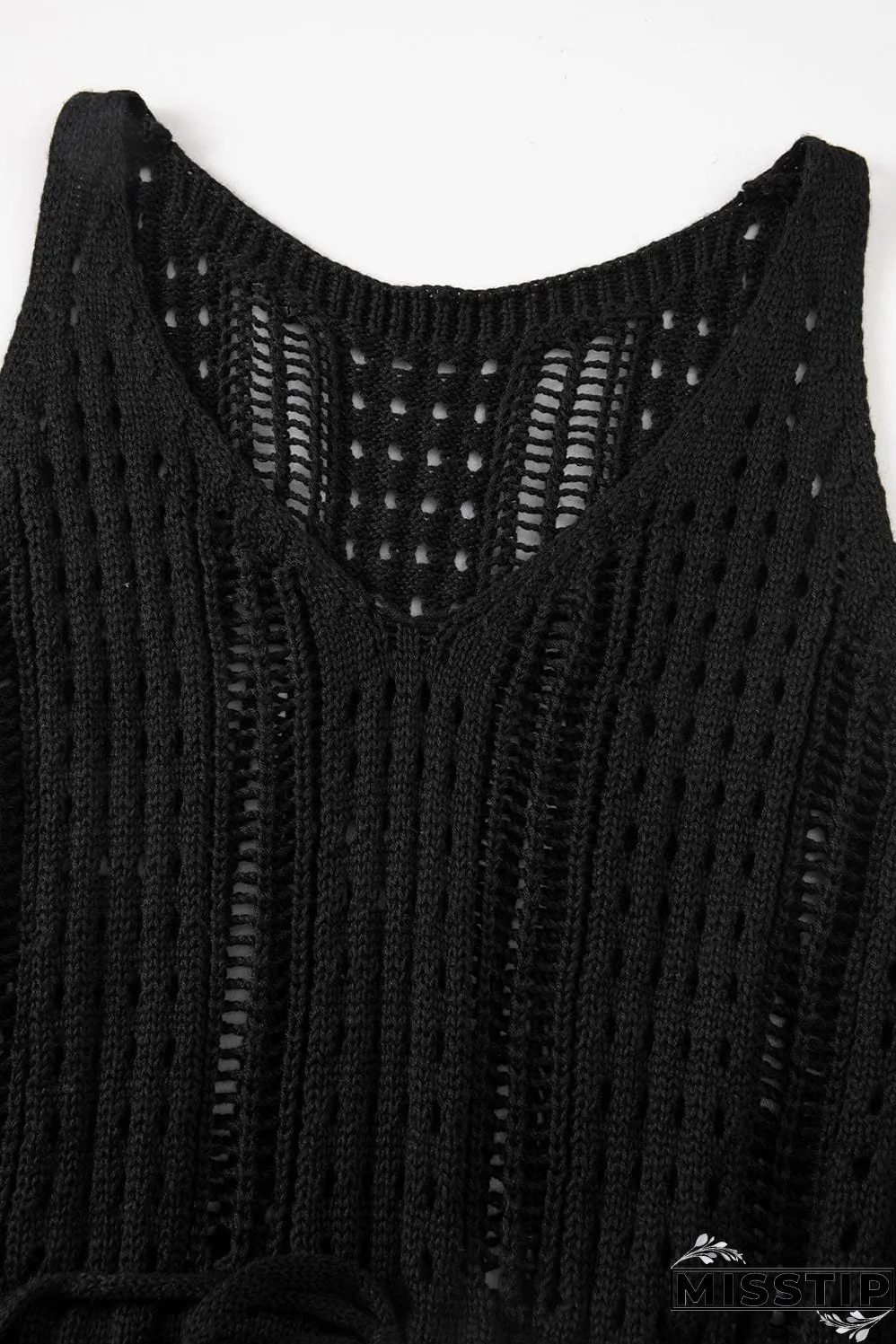 Bohemian Lace Knitted Summer Mini Dress